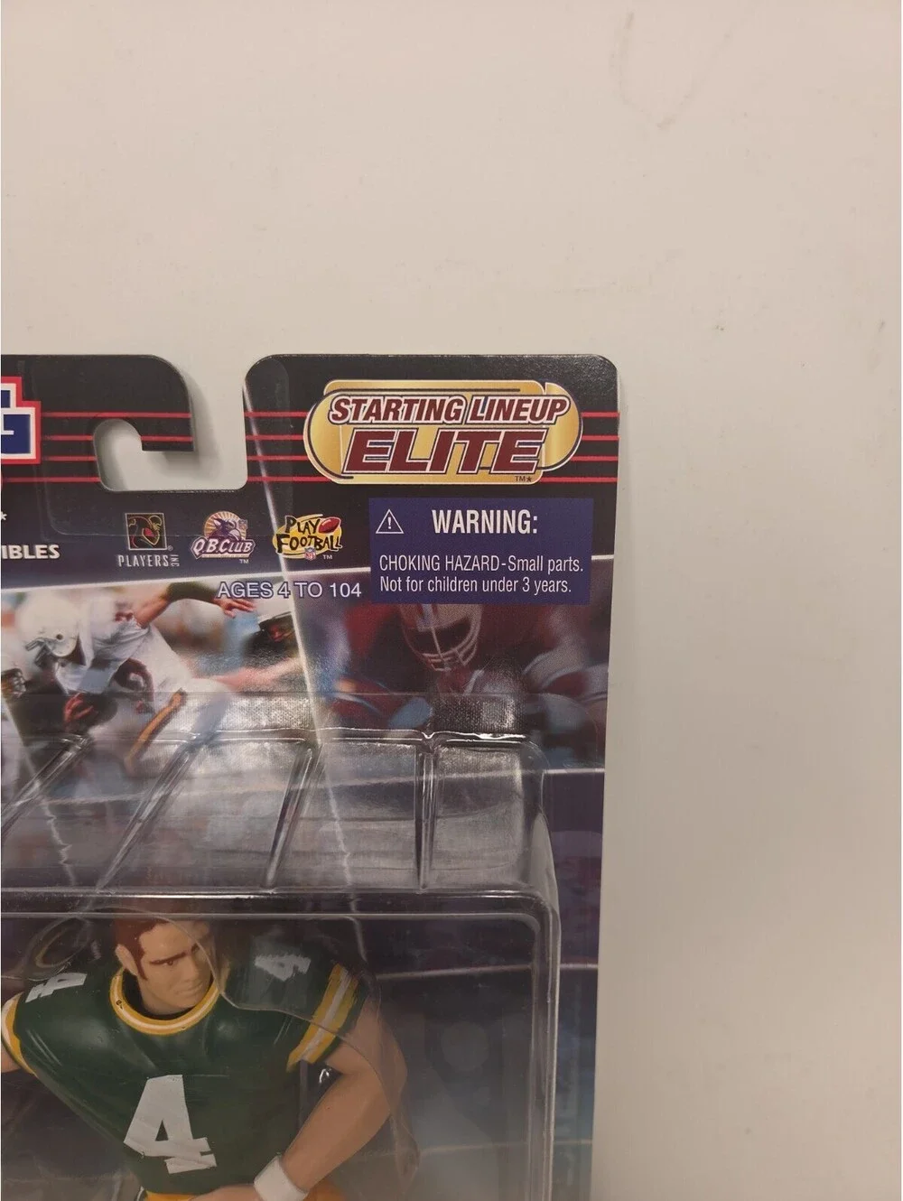 Brett Favre Starting Lineup Elite Green Bay Packers Card & Figure 2000 Mint
